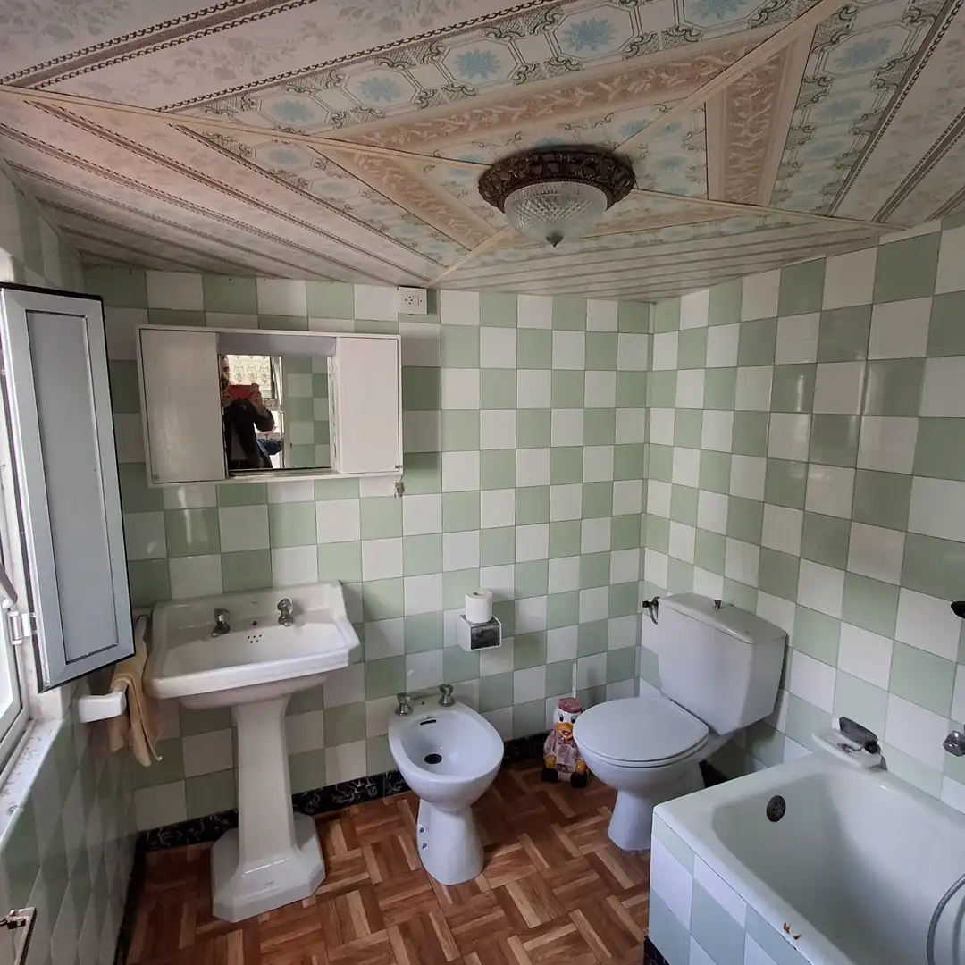 Baño de Casa o chalet en venta en Boiro con Jardín privado, Terraza y Trastero
