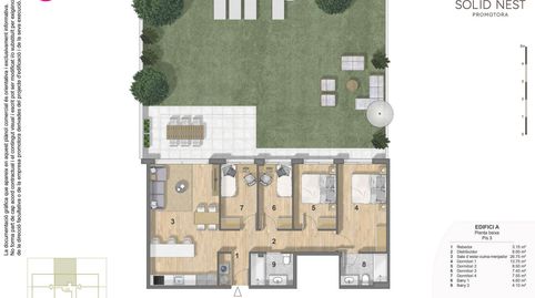 Foto 2 de Piso en venta en Carrer Francesc Macià, 13, Vilablareix, Girona