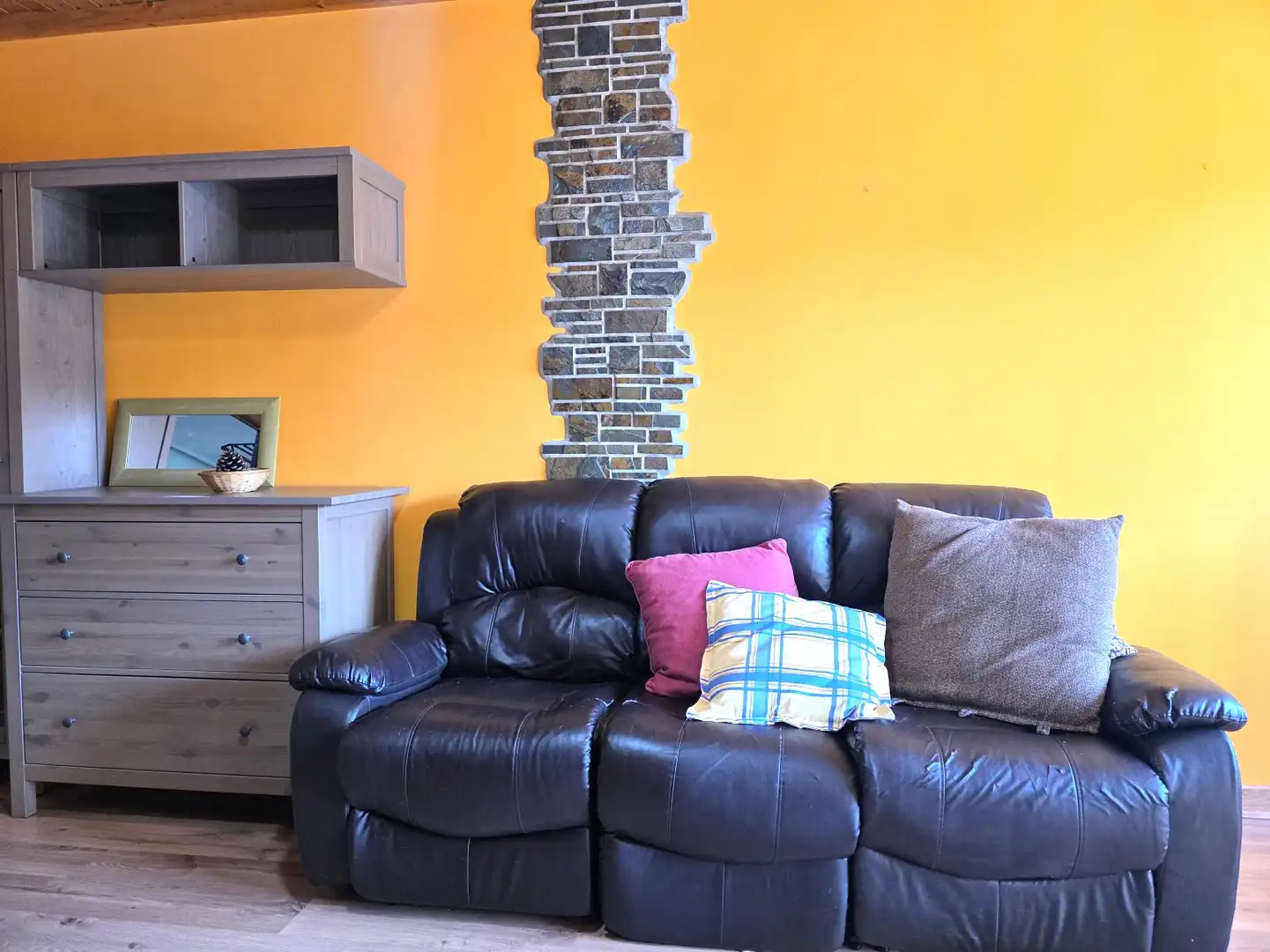 Living room of Flat for rent in Siero  with Heating, Storage room and Furnished
