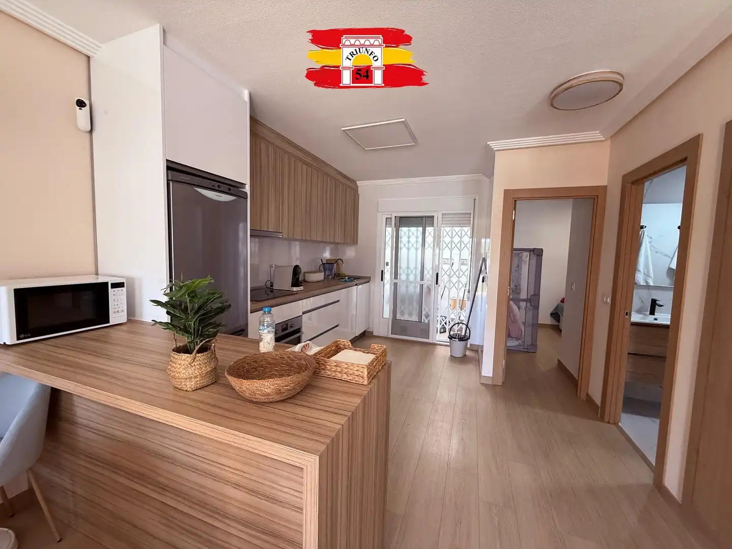 Cocina de Casa o chalet en venta en Pilar de la Horadada con Aire acondicionado, Jardín privado y Terraza