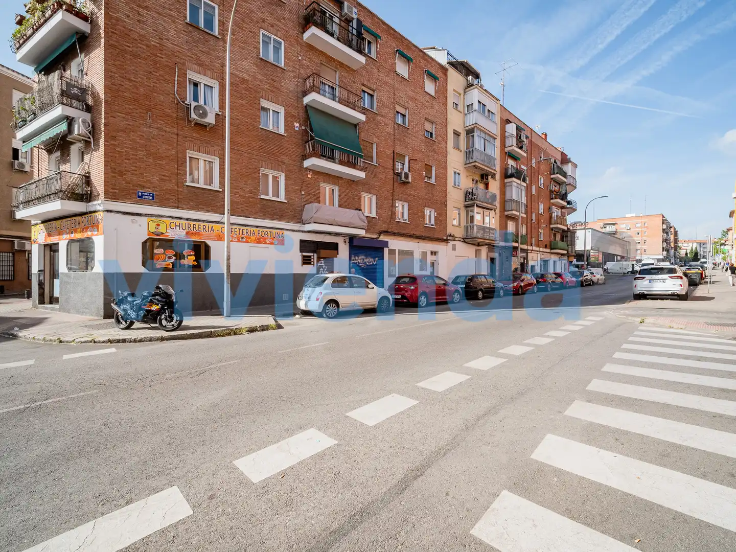 Exterior view of Flat for sale in Madrid  with Heating