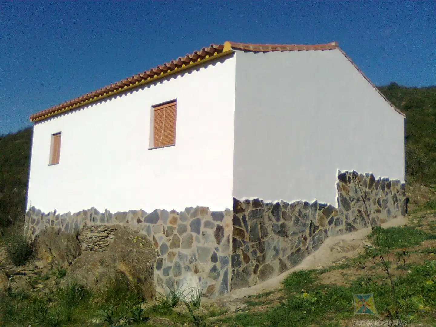 Vista exterior de Finca rústica en venta en Encinasola