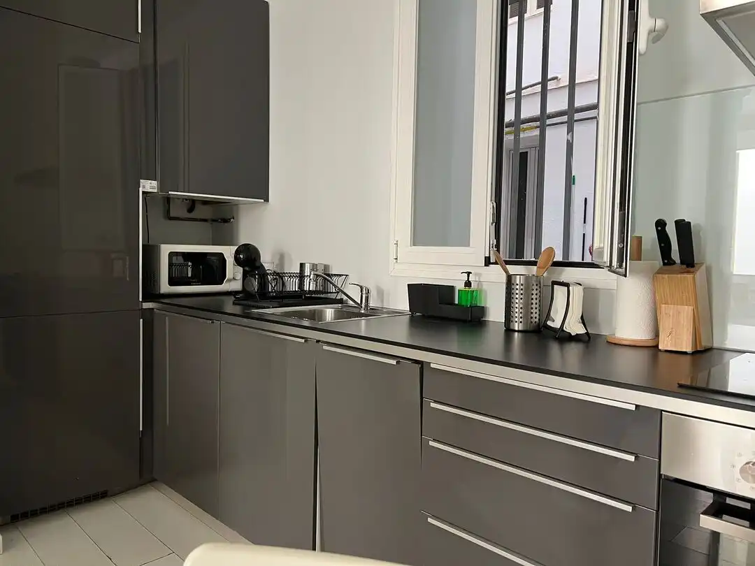 Kitchen of Flat for rent in Madrid  with Heating and Terrace