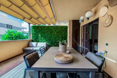 Terraza de Apartamento en venta en La Cala Mijas