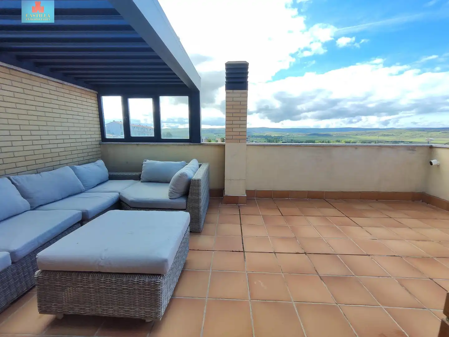 Terraza de Casa adosada en venta en Ávila con Calefacción, Jardín privado y Terraza
