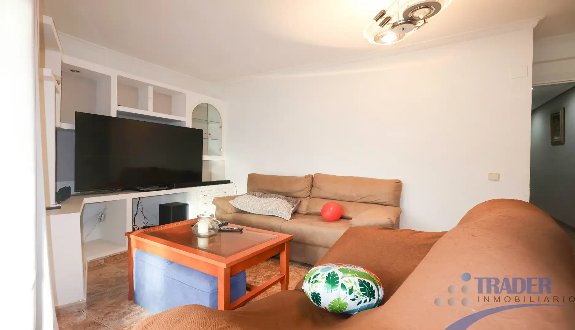 Living room of Flat for sale in Fuenlabrada  with Air Conditioner, Heating and Terrace