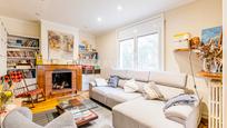 Sala d'estar de Apartament en venda en  Barcelona Capital amb Aire condicionat, Calefacció i Parquet