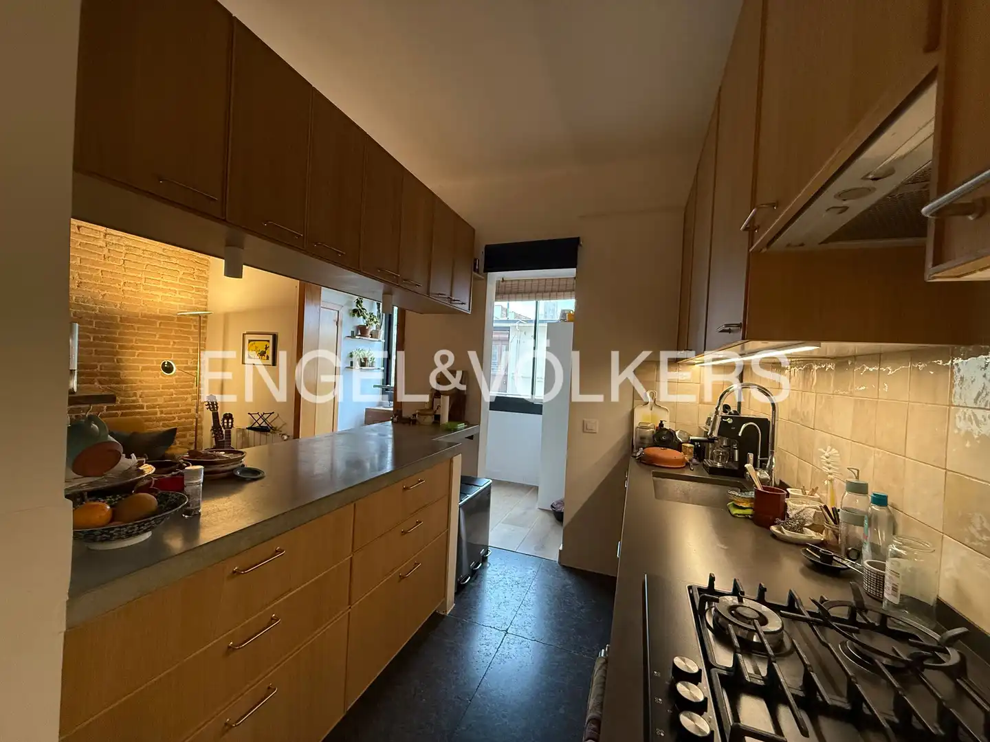 Cocina de Piso en venta en Barcelona con Aire acondicionado, Calefacción y Amueblado