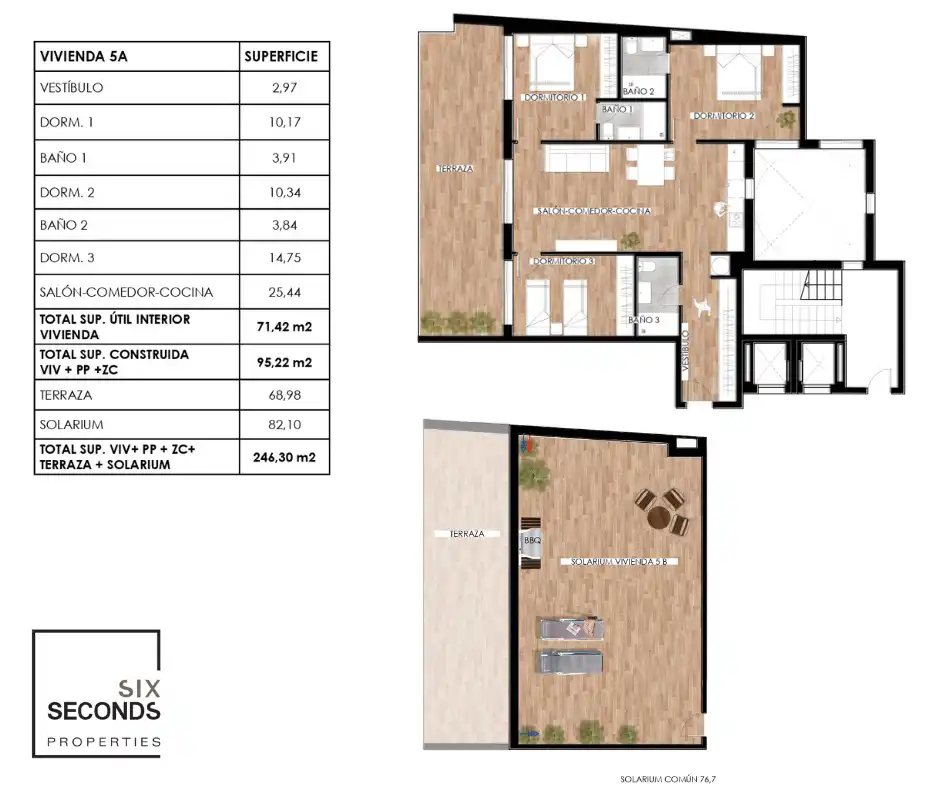 Penthouse mit Pool zum Verkauf in Centro, imagen 37