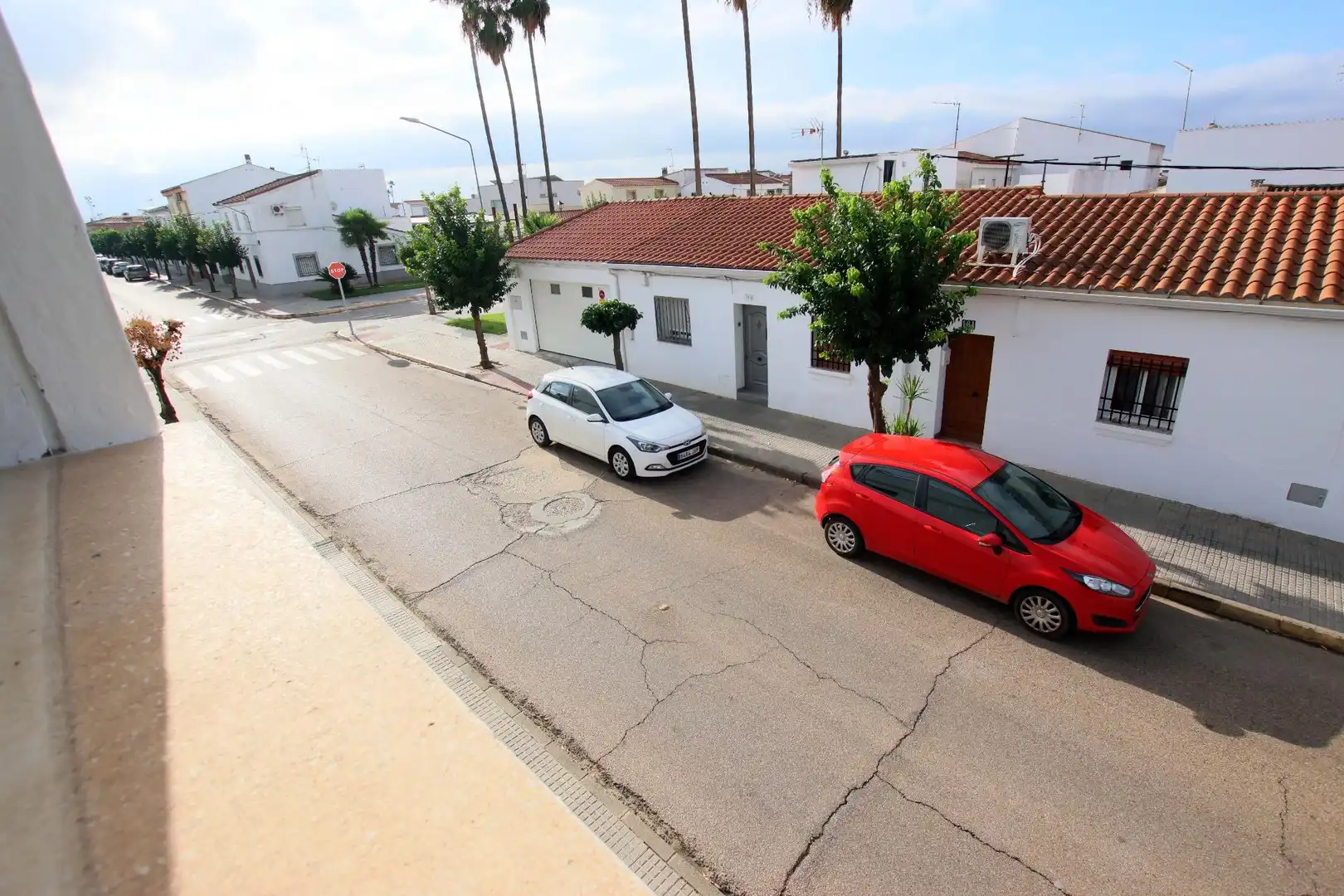 Vista exterior de Casa o chalet en venta en Valdelacalzada, Badajoz