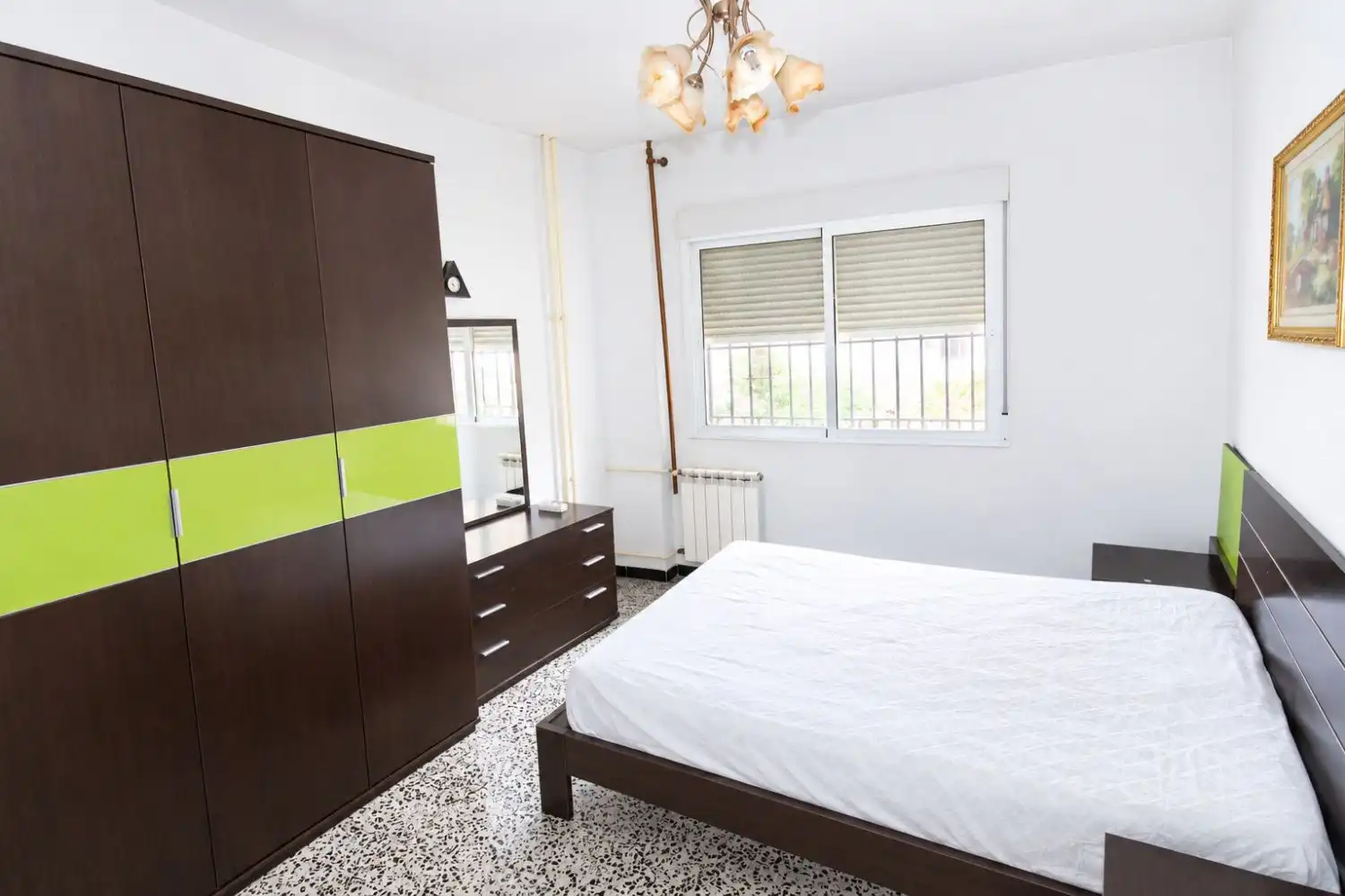Bedroom of Flat for sale in El Perchel