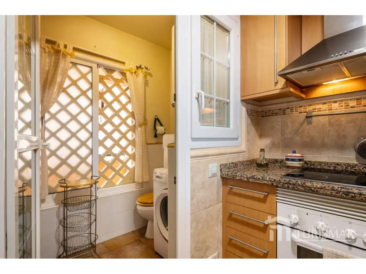 Kitchen of Apartments for sale in Ayamonte  with Air Conditioner, Terrace and Furnished