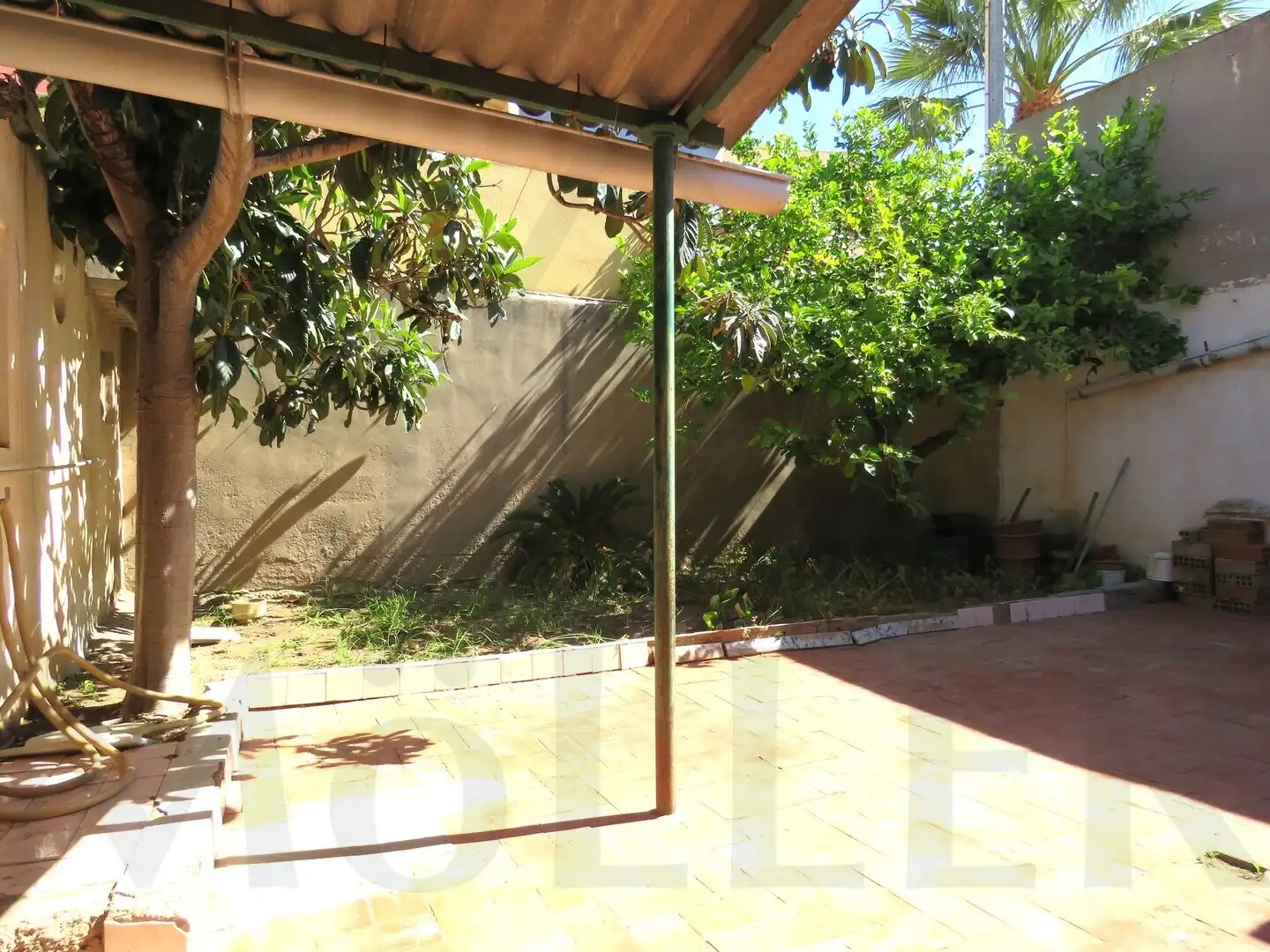 Jardín de Casa o chalet en venta en Cartagena con Aire acondicionado, Jardín privado y Amueblado