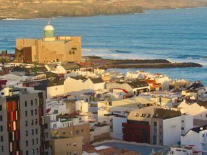 Exterior view of Flat for sale in Las Palmas de Gran Canaria  with Furnished and Balcony