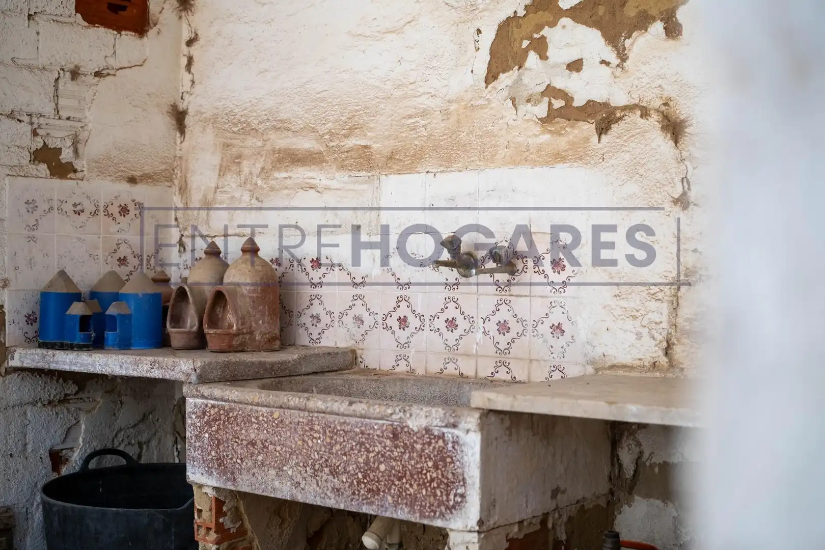 Cocina de Finca rústica en venta en Alfara del Patriarca con Terraza, Trastero y Balcón