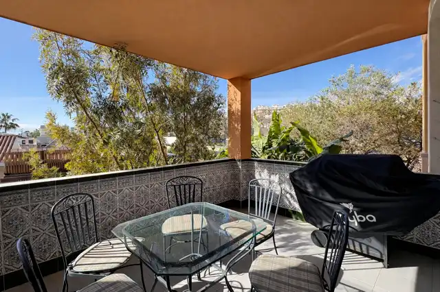Terrace of Flat for rent in Mijas  with Air Conditioner, Heating and Terrace
