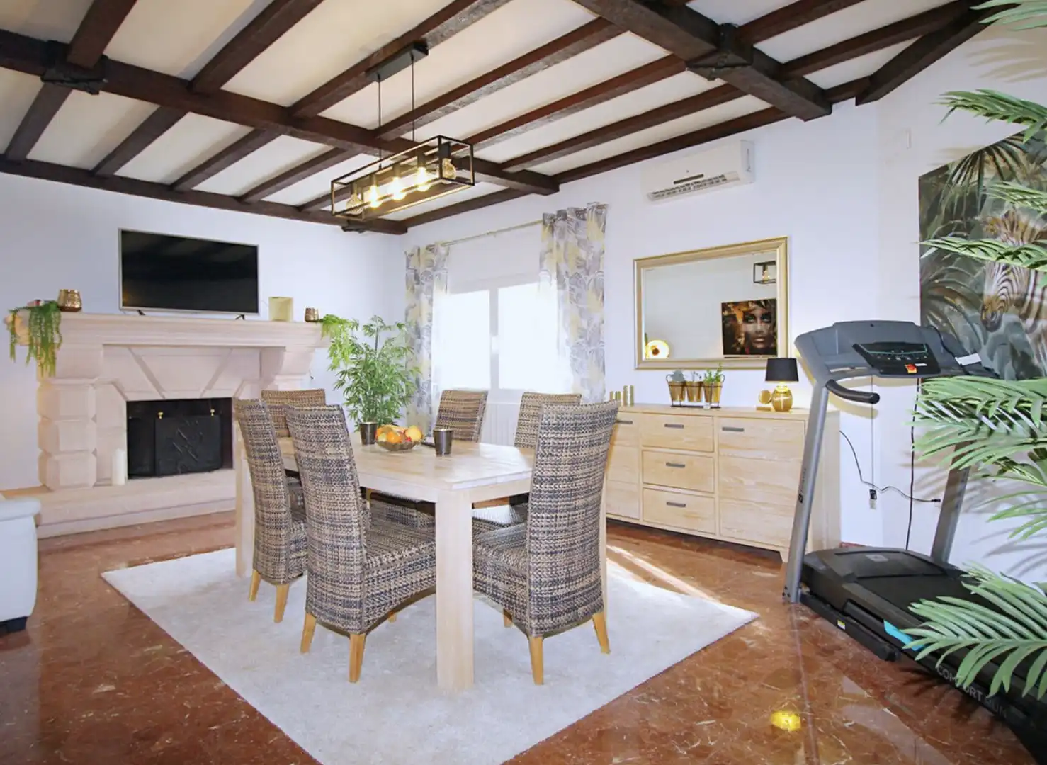 Dining room of Houses for sale in Coín  with Air Conditioner, Heating and Private garden