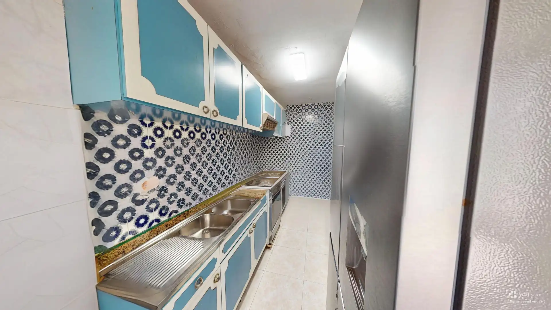 Cocina de Piso en venta en Alicante / Alacant con Terraza y Internet