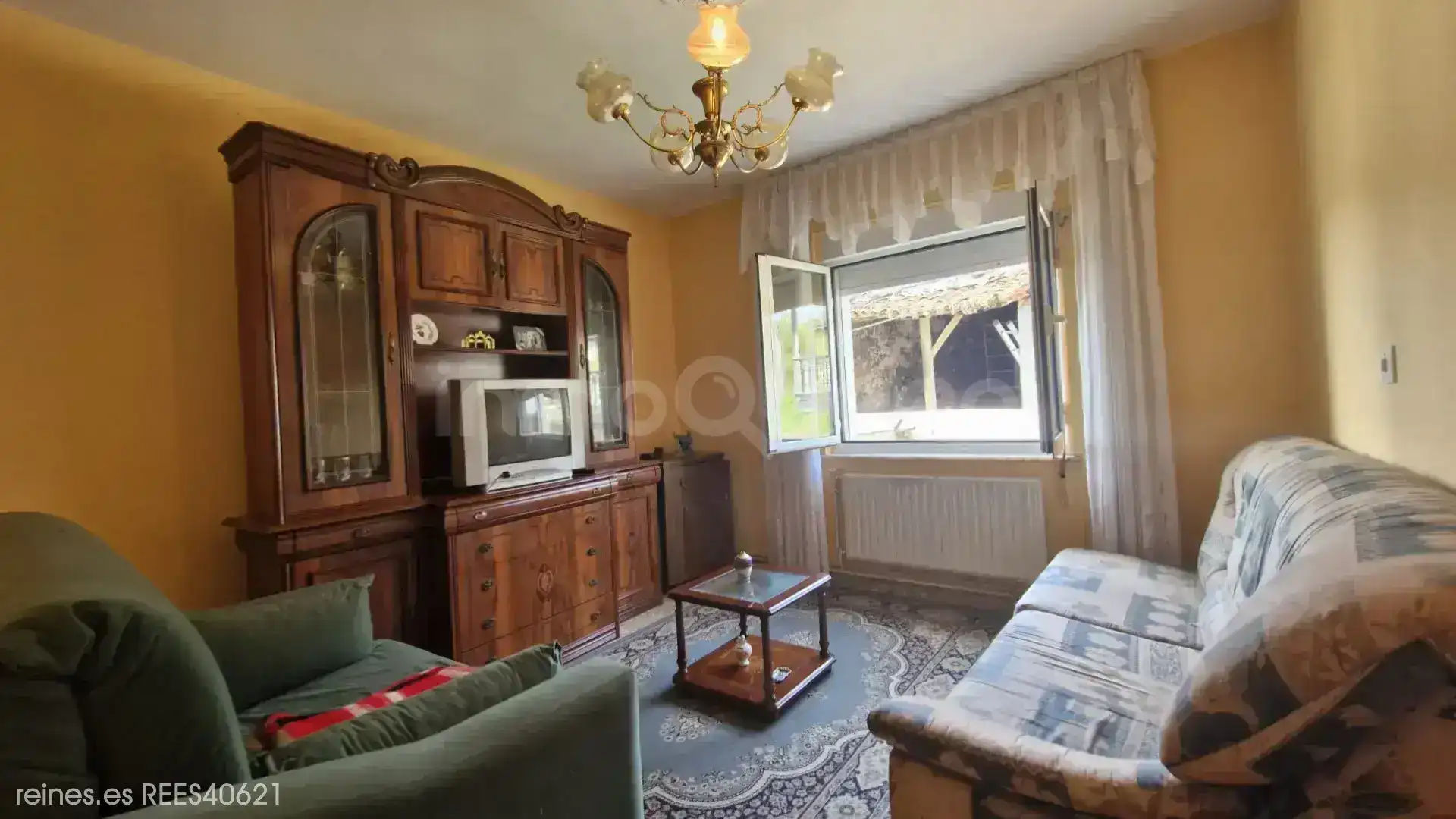 Sala de estar de Casa o chalet en venta en Nava con Aire acondicionado, Calefacción y Terraza