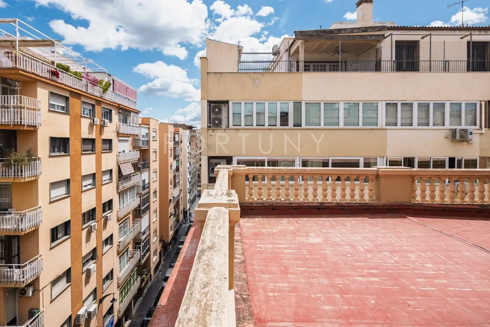Terrasse von Dachboden zum Verkauf in Málaga mit Klimaanlage, Terrasse und Abstellraum