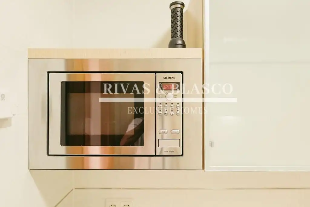 Cuina de Apartament de lloguer en Donostia - San Sebastián  amb Aire condicionat, Calefacció i Moblat