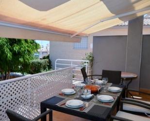 Terrace of Single-family semi-detached to rent in El Campello  with Air Conditioner and Terrace