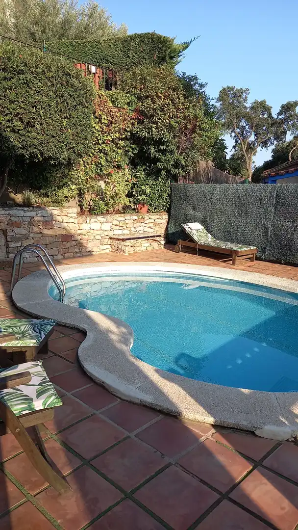 Piscina de Casa o xalet en venda en Sant Feliu de Guíxols amb Jardí privat, Piscina i Moblat