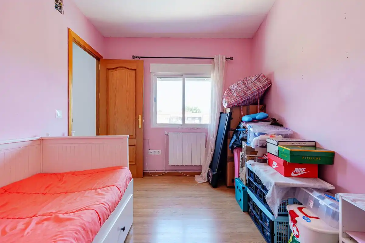 Bedroom of Flat for sale in Madrid  with Heating, Terrace and Balcony