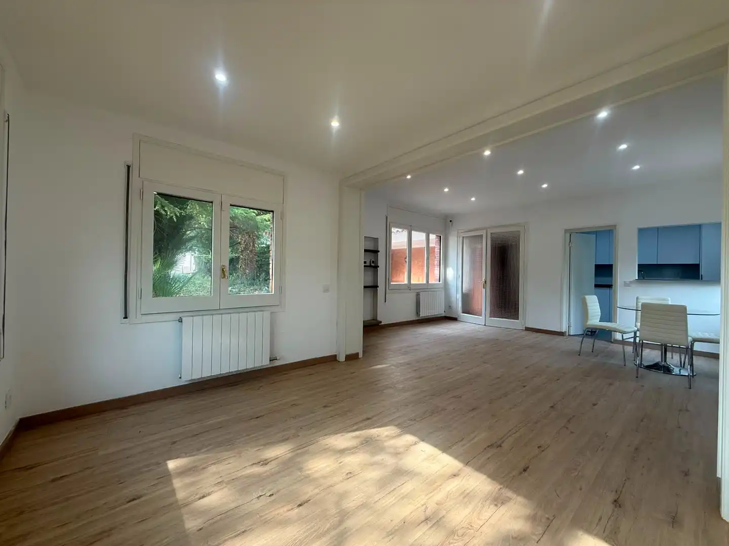 Living room of Houses for rent in Begues  with Heating, Private garden and Parquet flooring