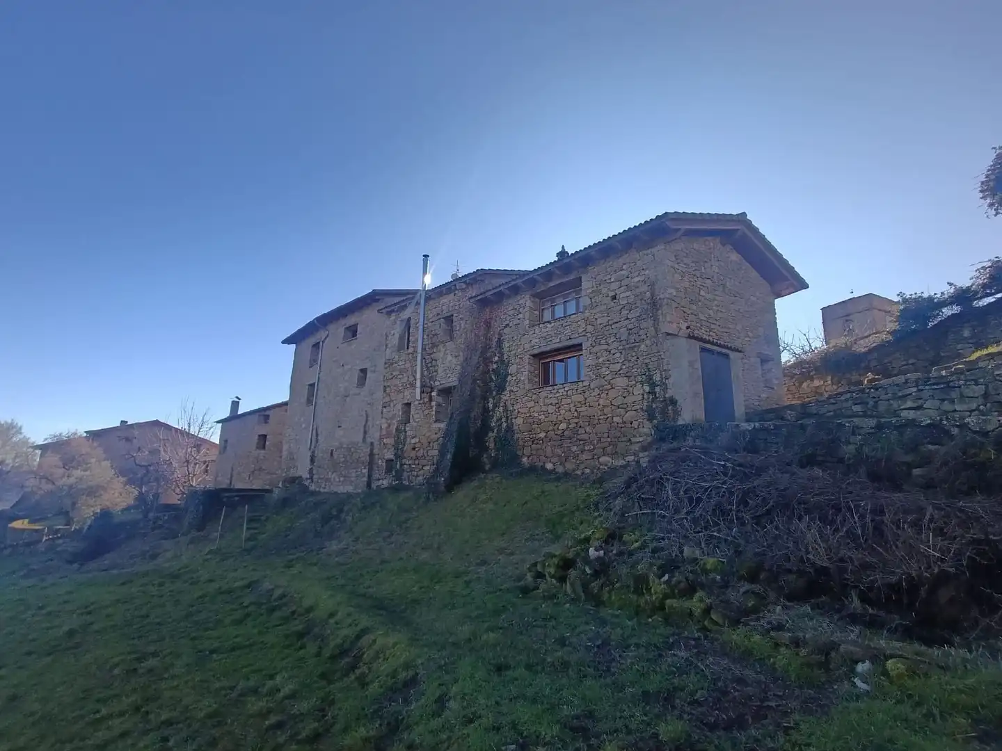 Vista exterior de Casa o xalet en venda en Graus amb Calefacció, Jardí privat i Traster