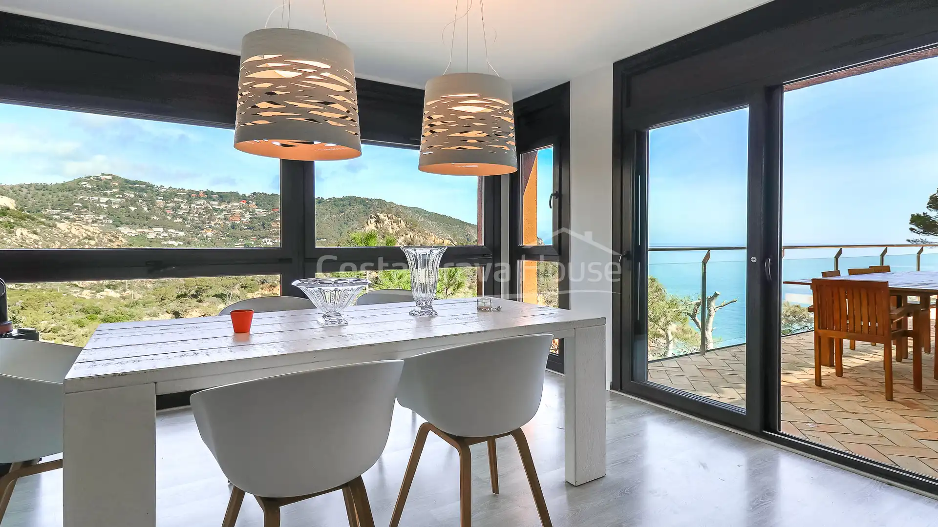 Comedor de Casa o chalet en venta en Begur con Aire acondicionado, Calefacción y Jardín privado