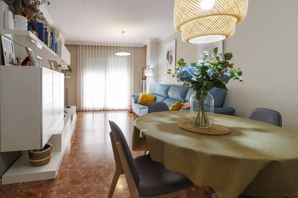 Sala de estar de Piso en venta en Albal con Trastero y Balcón