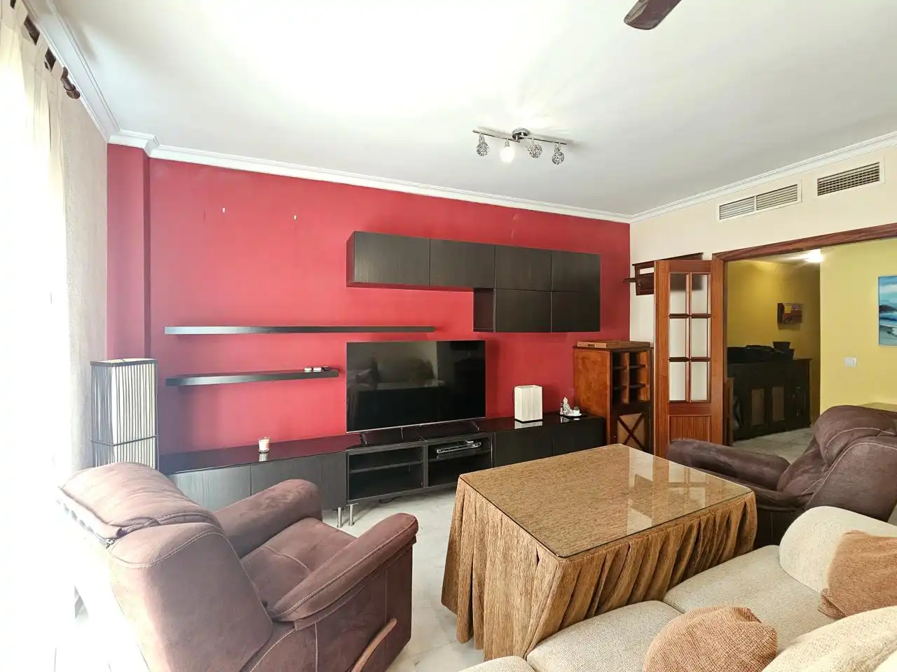 Wohnzimmer von Wohnung zum Verkauf in Alcalá de Guadaira mit Möbliert und Balkon