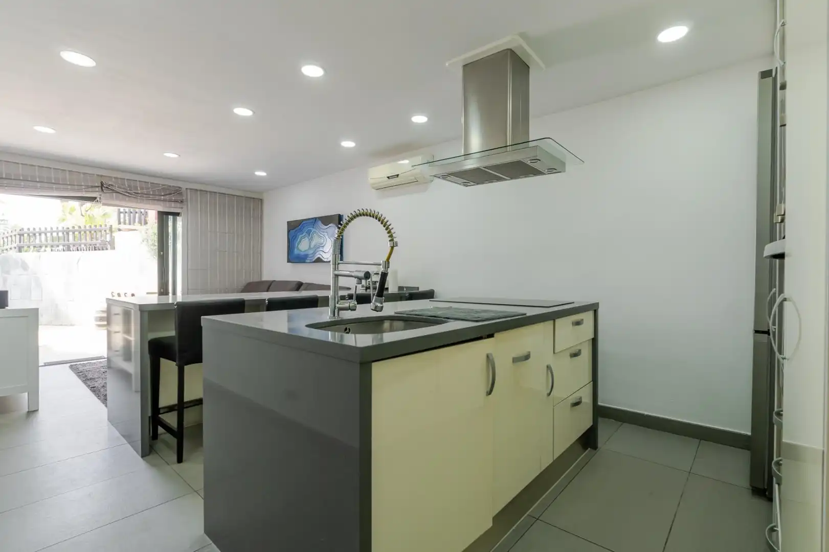 Cocina de Casa o chalet de alquiler en San Bartolomé de Tirajana con Aire acondicionado, Jardín privado y Terraza
