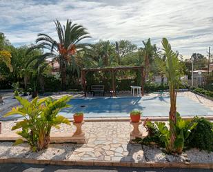 Piscina de Casa o xalet en venda en San Vicente del Raspeig / Sant Vicent del Raspeig amb Aire condicionat, Calefacció i Jardí privat