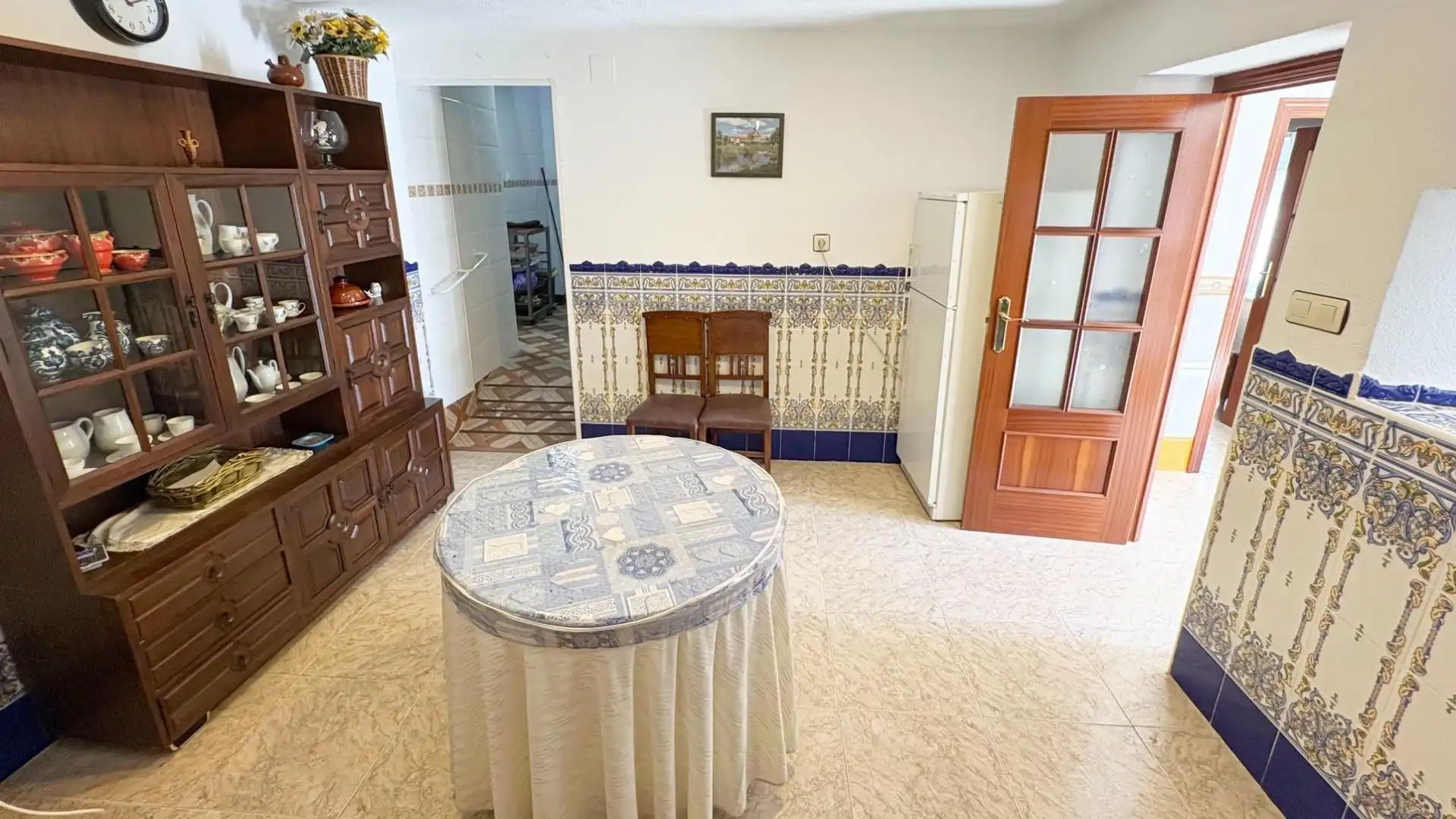 Menjador de Casa o xalet en venda en Pedrosillo de los Aires amb Calefacció i Moblat