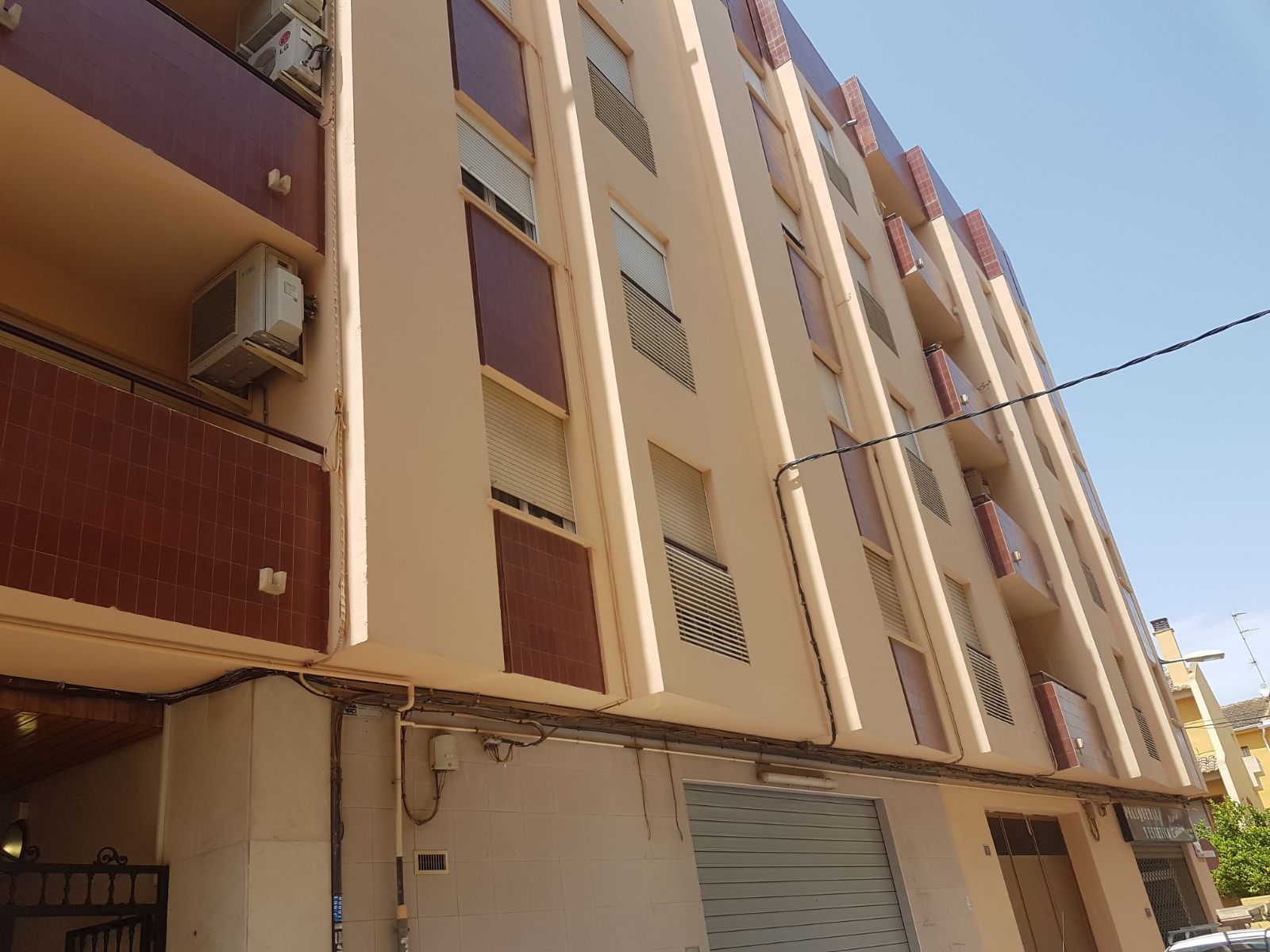 Vista exterior de Piso en venta en Puçol
