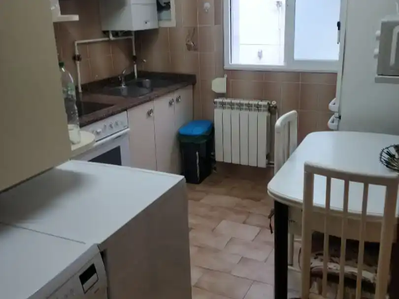 Kitchen of Flat for rent in Gijón   with Furnished