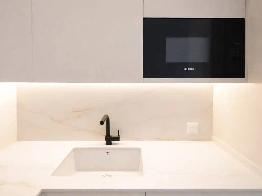 Kitchen of Flat for sale in Vilafranca del Penedès  with Air Conditioner, Heating and Oven