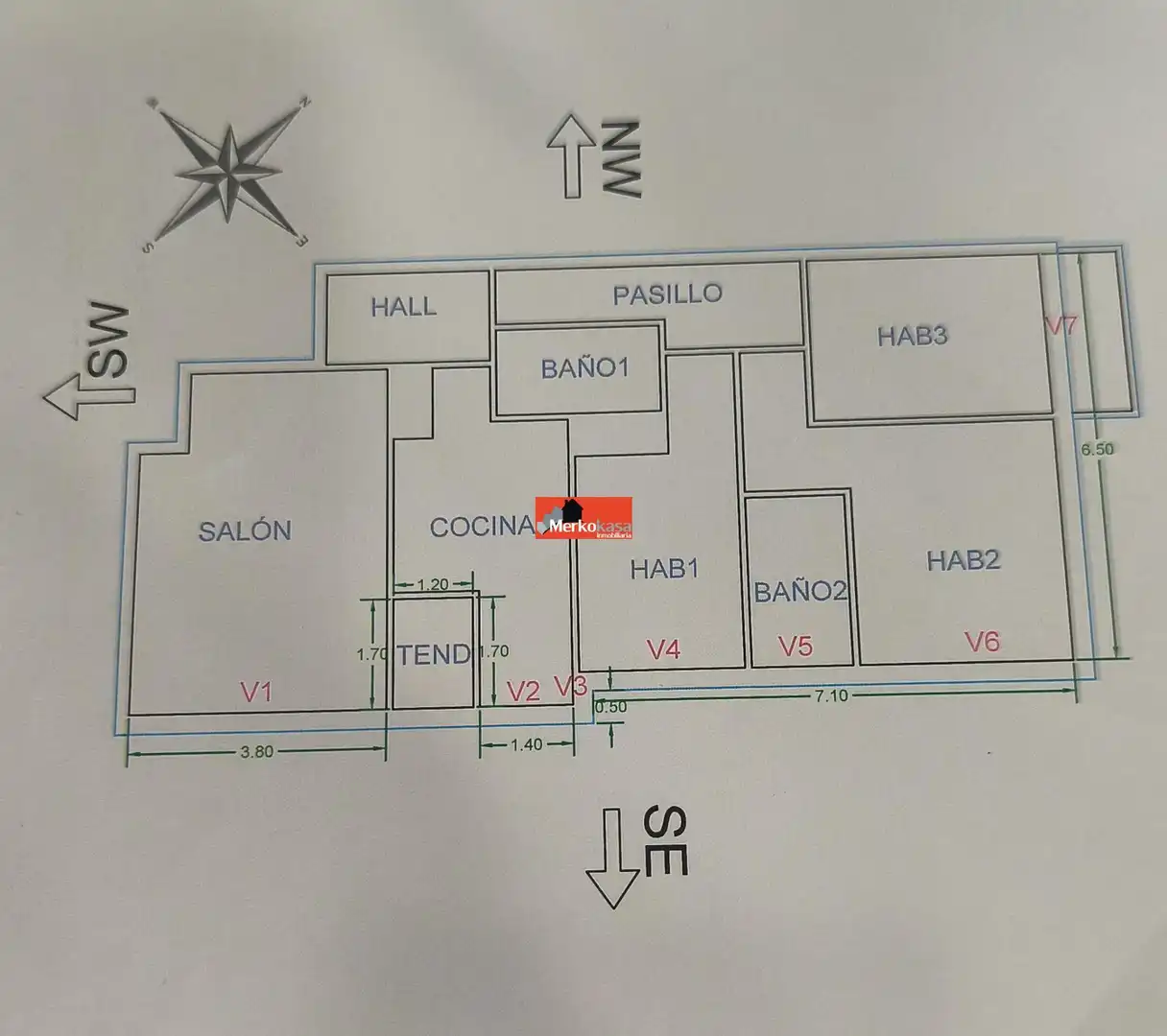Wohnung zum Verkauf in Lugo mit Heizung und Abstellraum