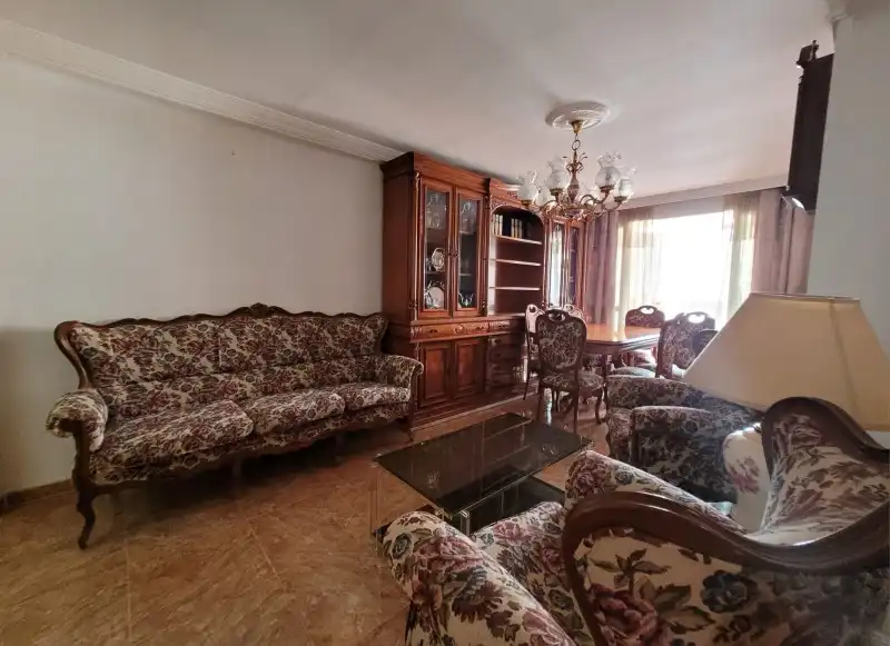 Sala d'estar de Pis en venda en Málaga amb Terrassa, Forn i Rentadora