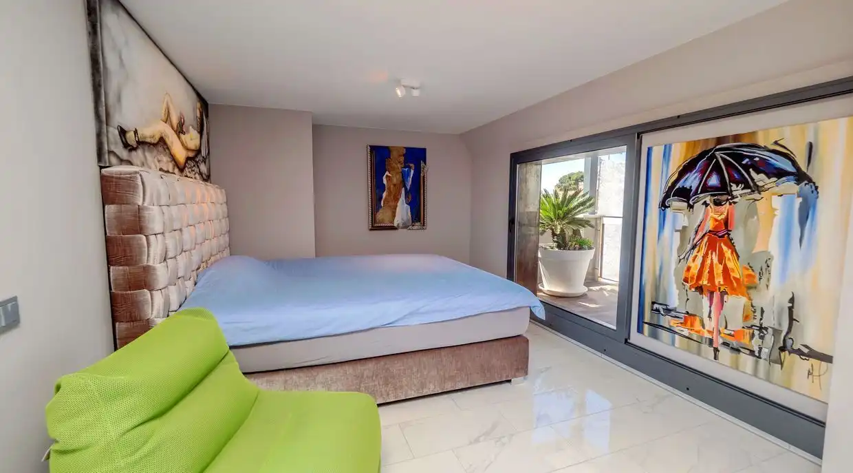 Bedroom of Attic for sale in Dénia  with Air Conditioner, Heating and Terrace