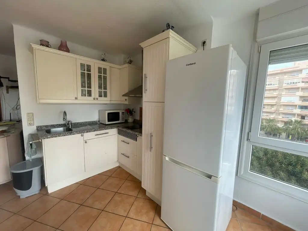 Cuina de Apartament en venda en Torrox amb Terrassa, Piscina i Moblat