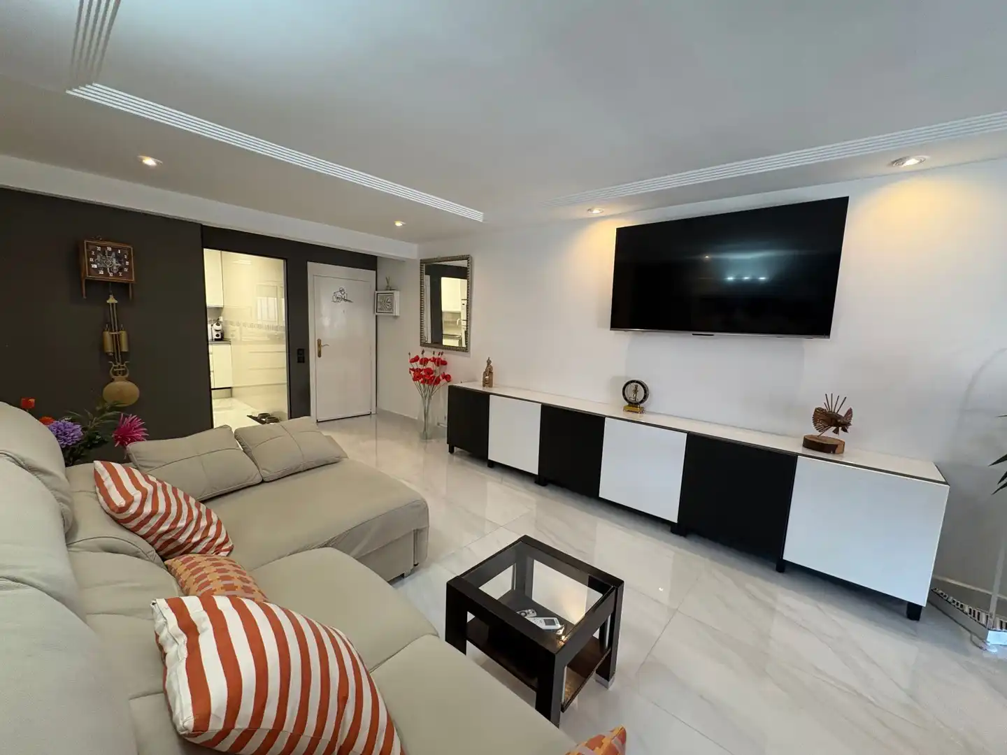 Sala de estar de Apartamento en venta en Salou con Aire acondicionado, Calefacción y Terraza