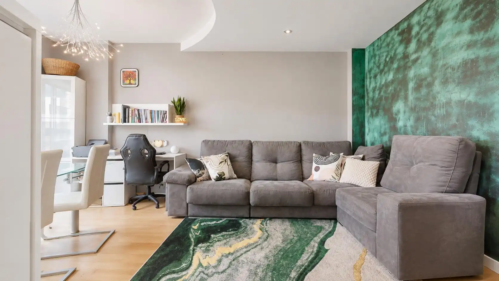 Sala de estar de Piso en venta en Almería con Aire acondicionado