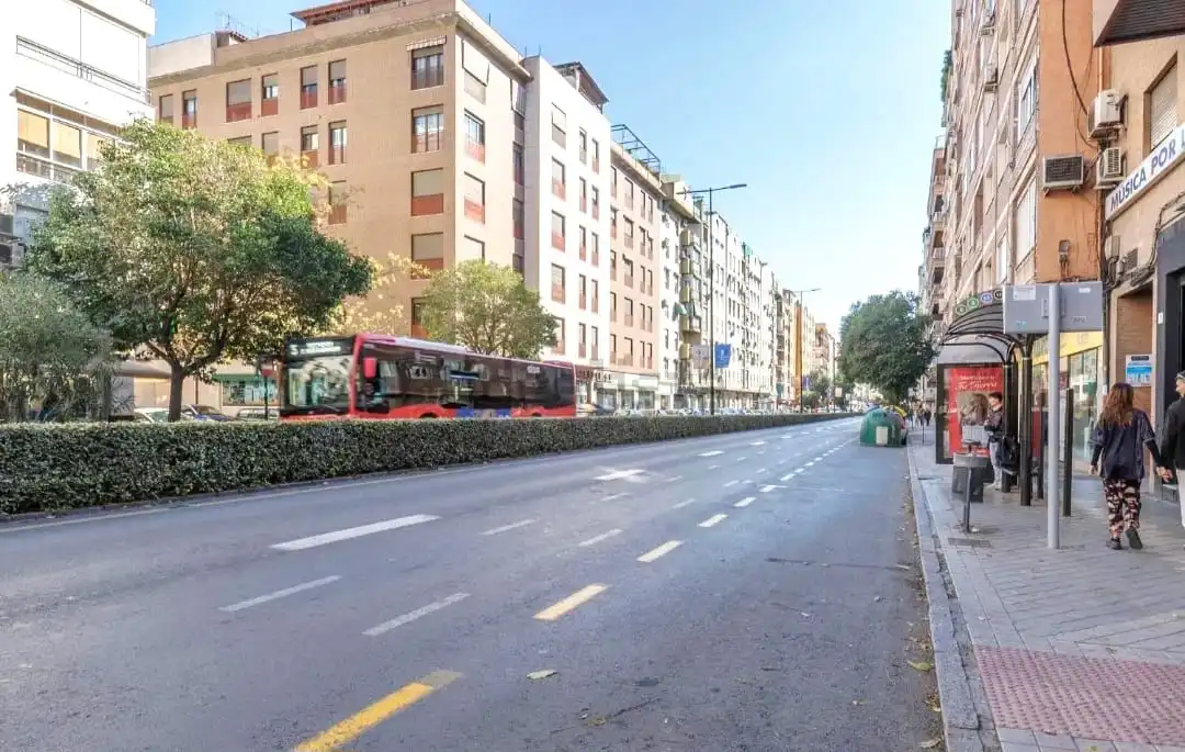 Exterior view of Flat for sale in Granada  with Balcony