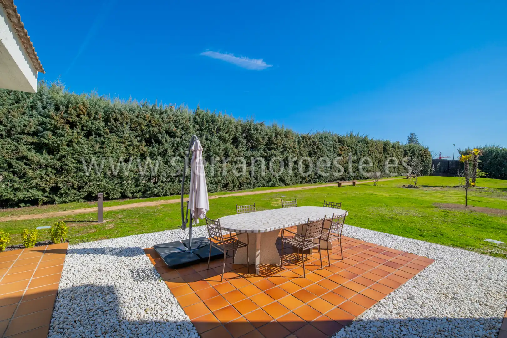 Jardín de Casa o chalet de alquiler en Las Rozas de Madrid con Aire acondicionado, Calefacción y Jardín privado