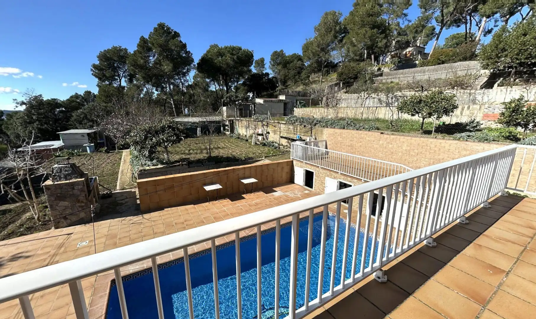Piscina de Casa o xalet en venda en La Roca del Vallès amb Calefacció, Jardí privat i Terrassa