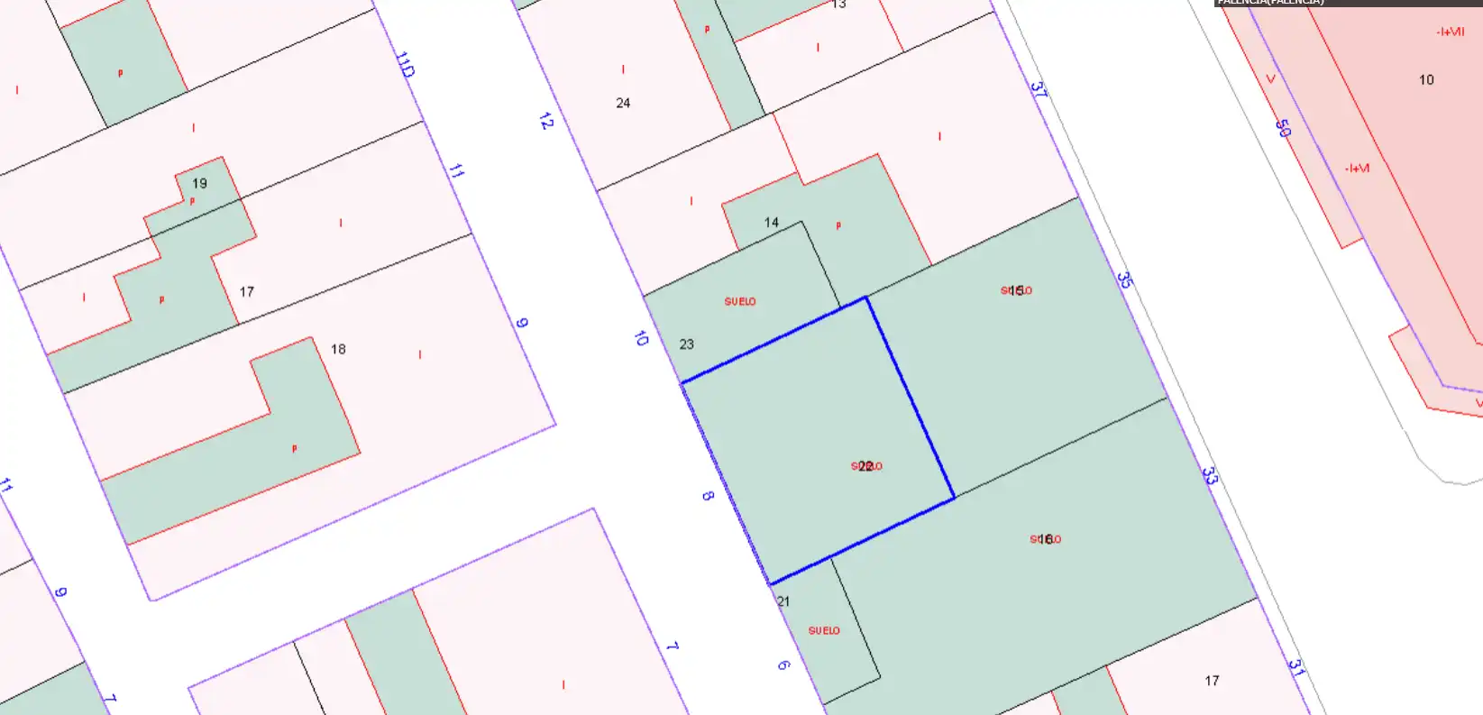 Residencial en venta en Palencia