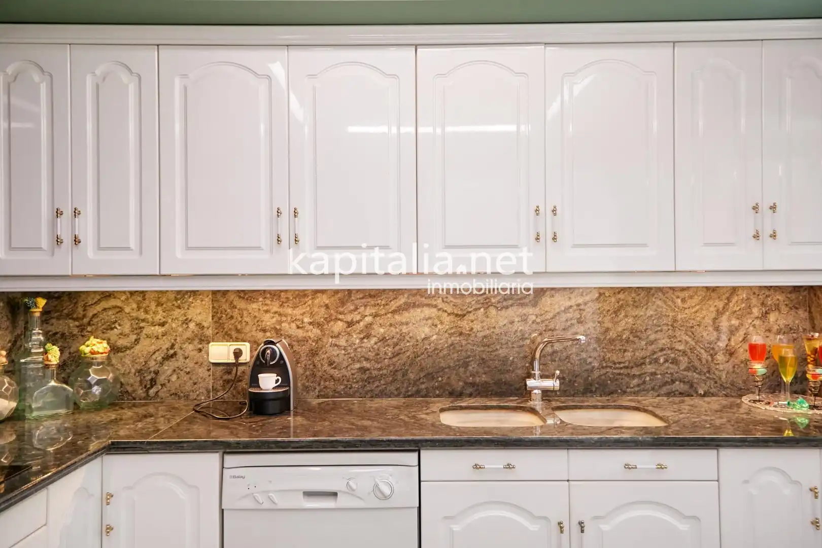 Cocina de Casa adosada en venta en Albaida con Aire acondicionado, Terraza y Trastero